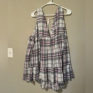 Free people tank top/ mini size L